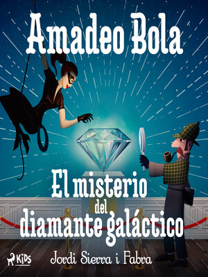 cover image of El misterio del diamante galáctico